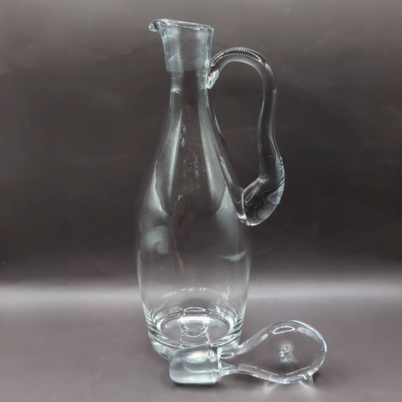 Toscany Barware Whiskey Liquor Decanter Contemporary Clear - Picture 9 of 10